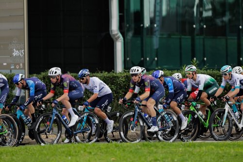 V poslední etapě CRO Race strávil Matthias Schwarzbacher sto třicet kilometrů v úniku