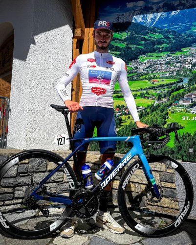 Třetí etapa Tour of Austria byla mimořádně úspěšná. Márton Dina i Jakub Otruba dojeli opět mezi nejlepšími, Michal Schuran získal vrchařský dres!